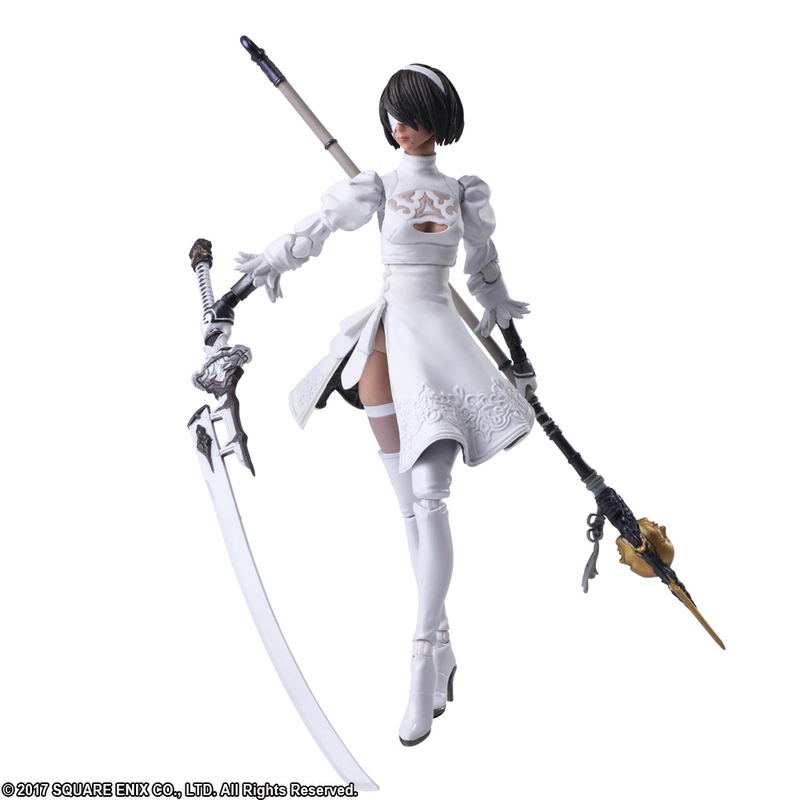 Nier: Automata Bring Arts: YoRHa No.2 Type B Ver. 2.0 -2P Color Variant- image 4