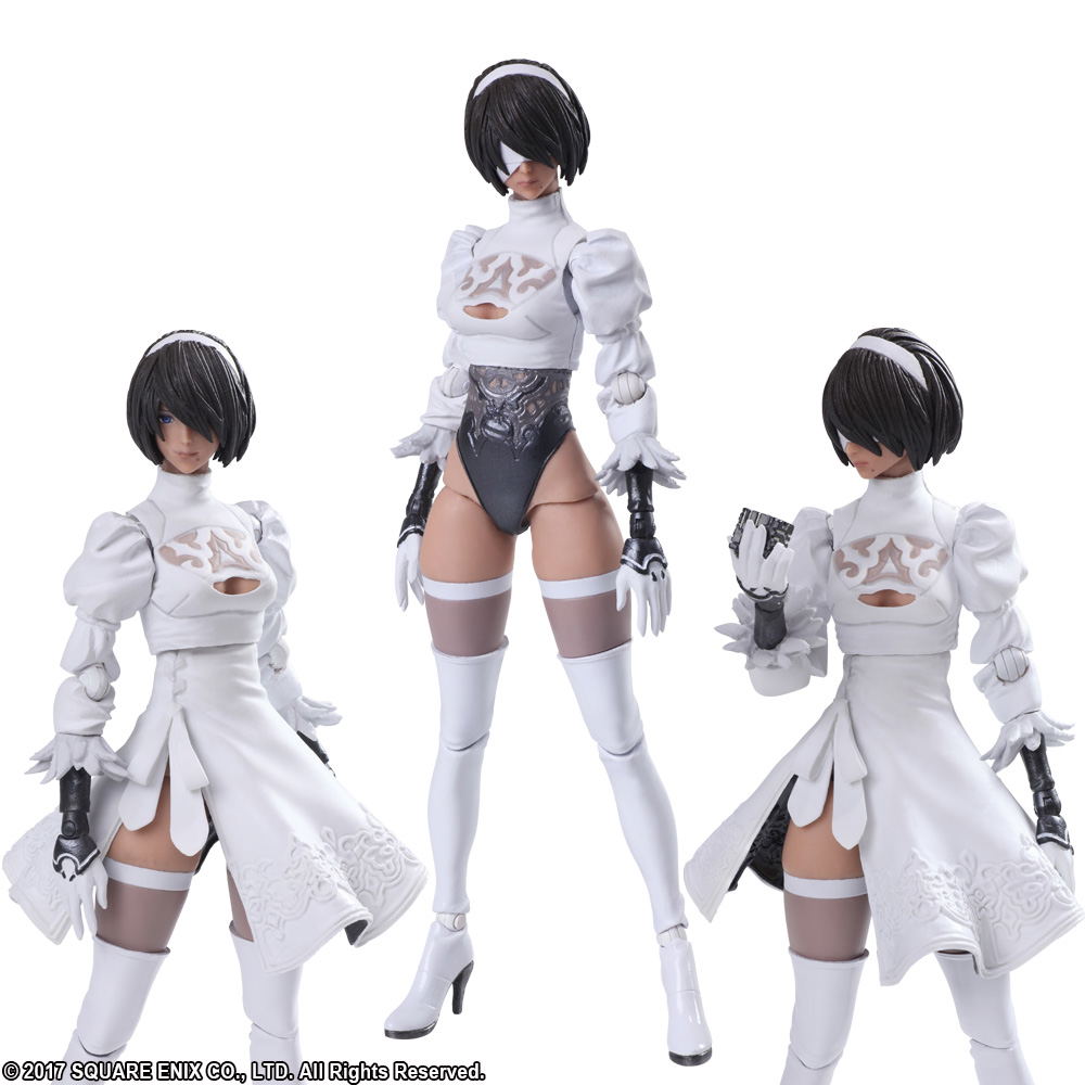 Figurine NieR Automata YoRHa No.2 Type B Ver.2.0 Bring Arts Luxe - Occasion
