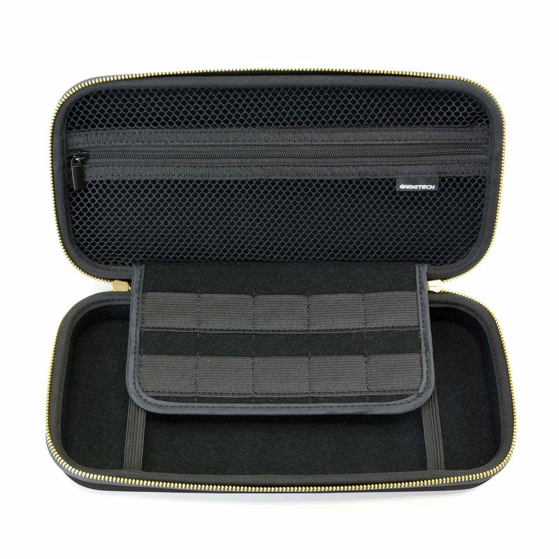 PU Leather EVA Pouch for Nintendo Switch (Black) image 3