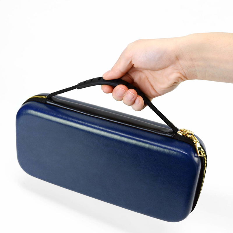 PU Leather EVA Pouch for Nintendo Switch (Blue) image 5