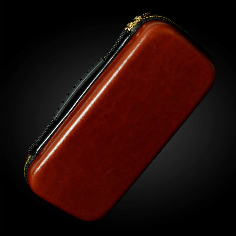 PU Leather EVA Pouch for Nintendo Switch (Brown) image 2