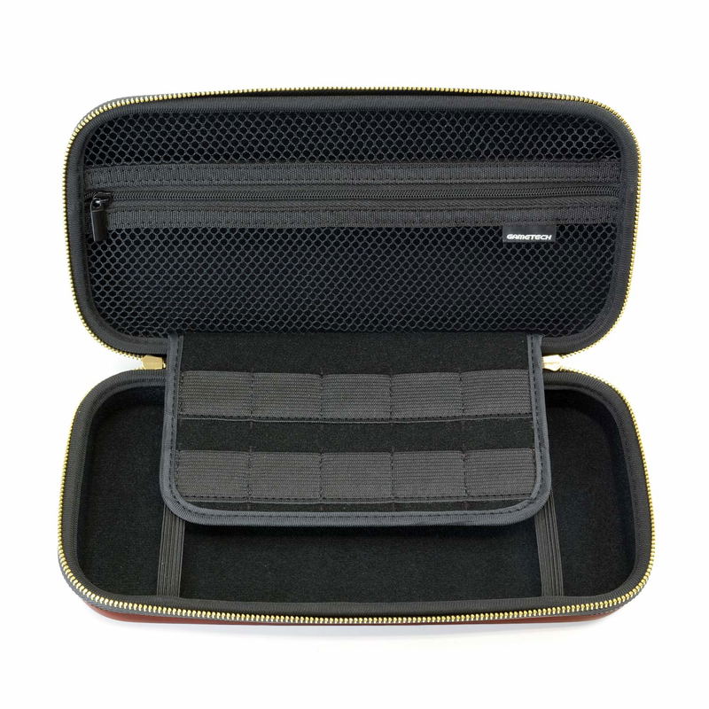 PU Leather EVA Pouch for Nintendo Switch (Brown) image 3