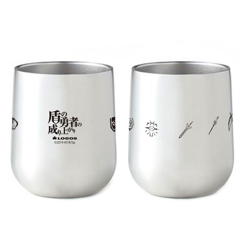 The Rising Of The Shield Hero x Logos Stainless Steel Round Cup image 1