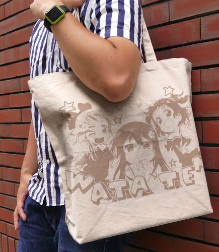 Wataten! An Angel Flew Down To Me Large Tote Bag Natural image 2