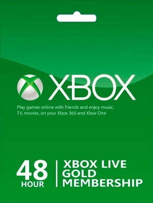 Xbox Live Gold 48 Hour Membership Europe_