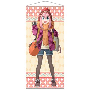 Yuru Camp Almost Life-size Wall Scroll: Nadeshiko Kagamihara_