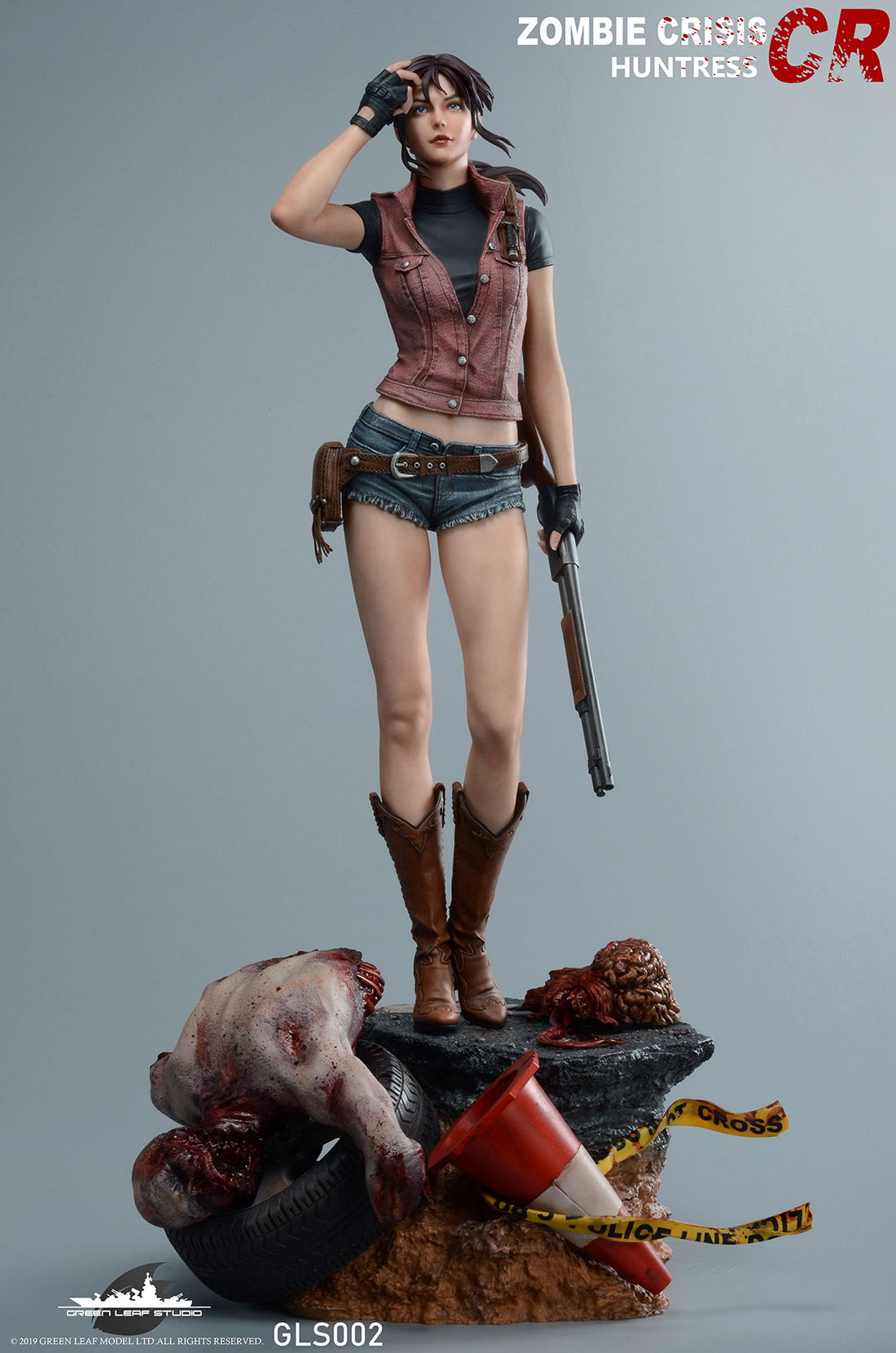 Resident Evil 1/4 Scale Statue: Zombie Crisis Huntress Claire Redfield