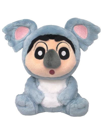 Crayon Shin-chan Honeymoon Hurricane -The Lost Hiroshi- Plush SN32: Henshin Shin-chan Koala Ver. (S) image 1