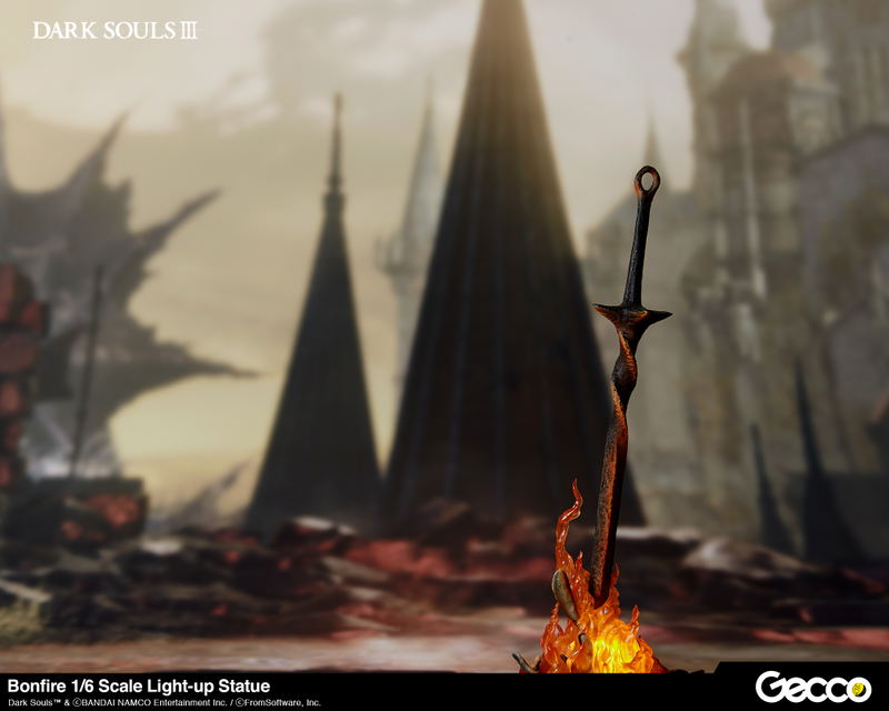 Dark Souls III 1/6 Scale Light-up Statue: Bonfire image 12