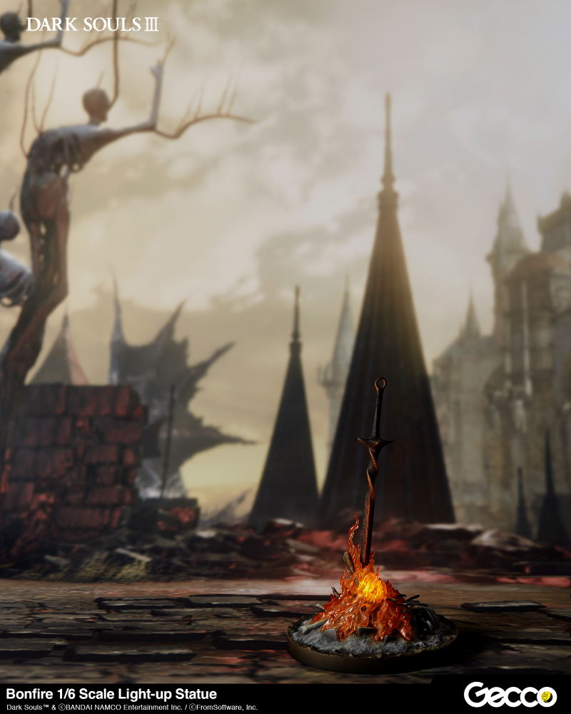 Dark Souls III 1/6 Scale Light-up Statue: Bonfire image 13