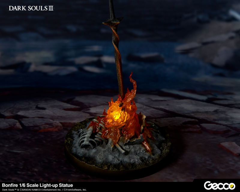 Dark Souls III 1/6 Scale Light-up Statue: Bonfire image 4