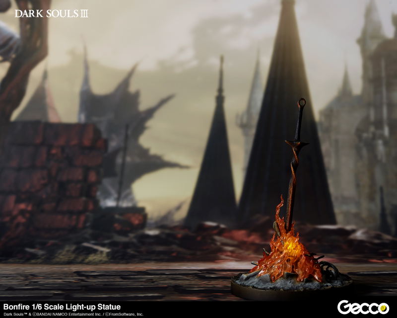 Dark Souls III 1/6 Scale Light-up Statue: Bonfire image 8