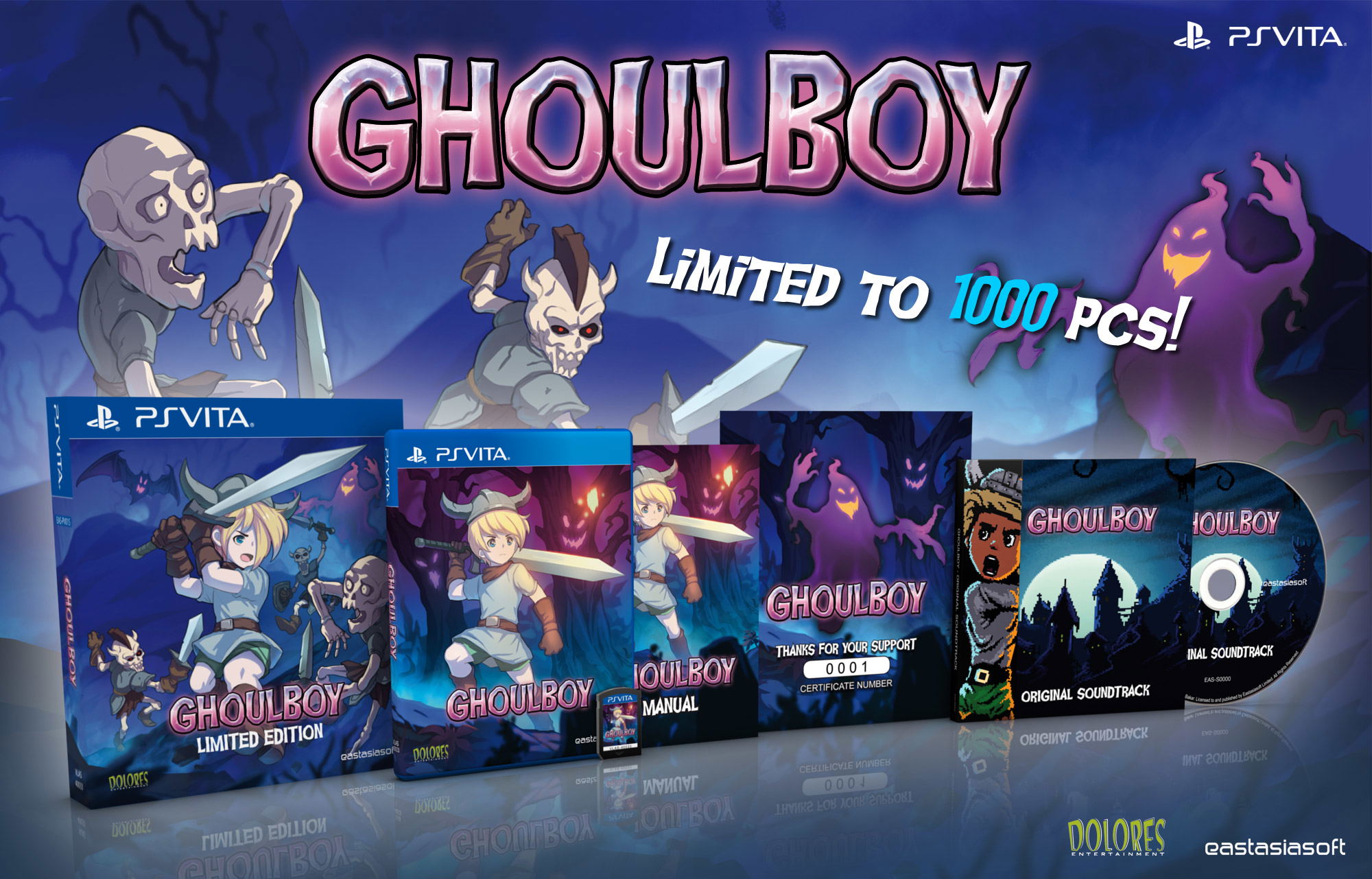 Ghoulboy s'offre une édition limitée chez Play-Asia