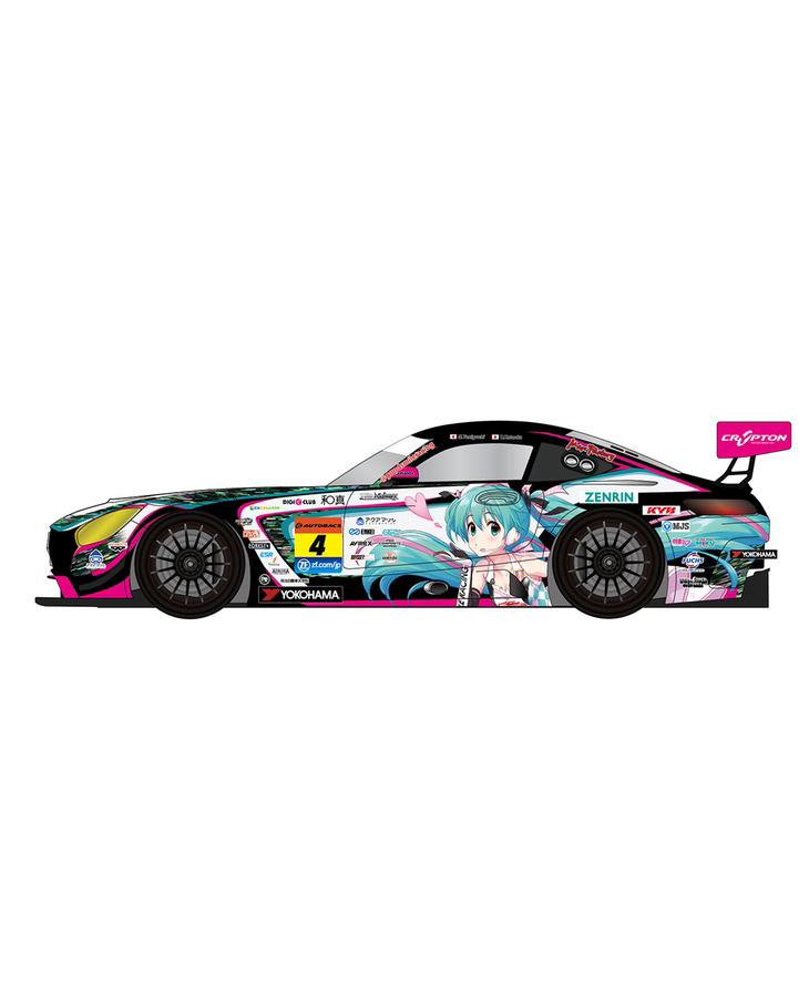 Hatsune Miku GT Project 1/32 Scale Miniature Car: AMG 2019 SUPER GT Ver. image 1