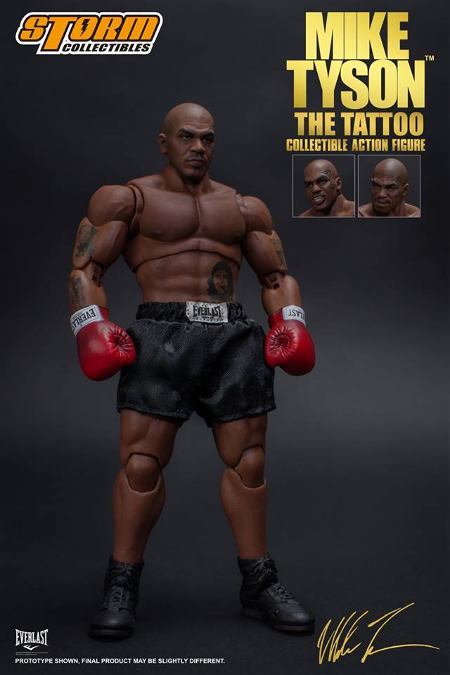 Mike Tyson 'The Tattoo' 1/12 Scale Pre-Painted Action Figure image 1