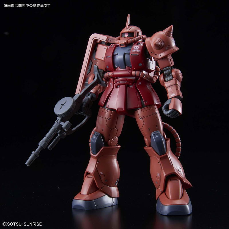 Mobile Suit Gundam The Origin 1/144 Scale Model Kit: Char Custom Zaku II Red Comet Ver. (HG) image 2