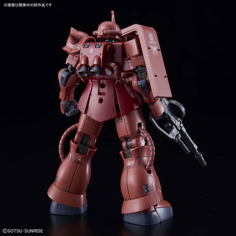 Mobile Suit Gundam The Origin 1/144 Scale Model Kit: Char Custom Zaku II Red Comet Ver. (HG) image 3