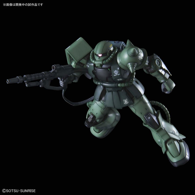 Mobile Suit Gundam The Origin 1/144 Scale Model Kit: Zaku II C-6/R6 Type (HG) image 3