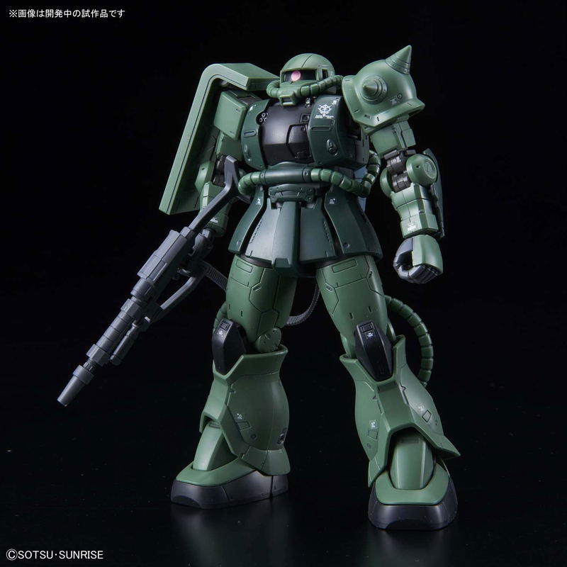 Mobile Suit Gundam The Origin 1/144 Scale Model Kit: Zaku II C-6/R6 Type (HG) image 9