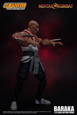 Mortal Kombat 1/12 Scale Pre-Painted Action Figure: Baraka