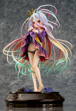 No Game No Life 1/7 Scale Pre-Painted Figure: Shiro Tuck Up Ver.