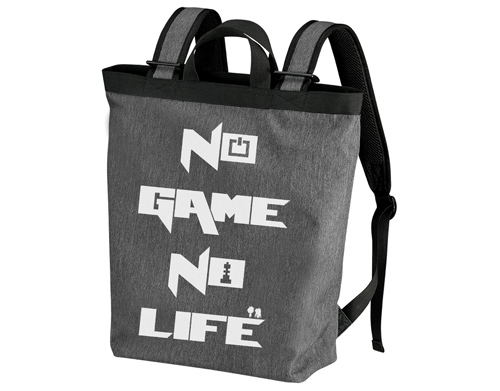 No Game No Life - No Game No Life 2way Backpack Heather Charcoal image 1