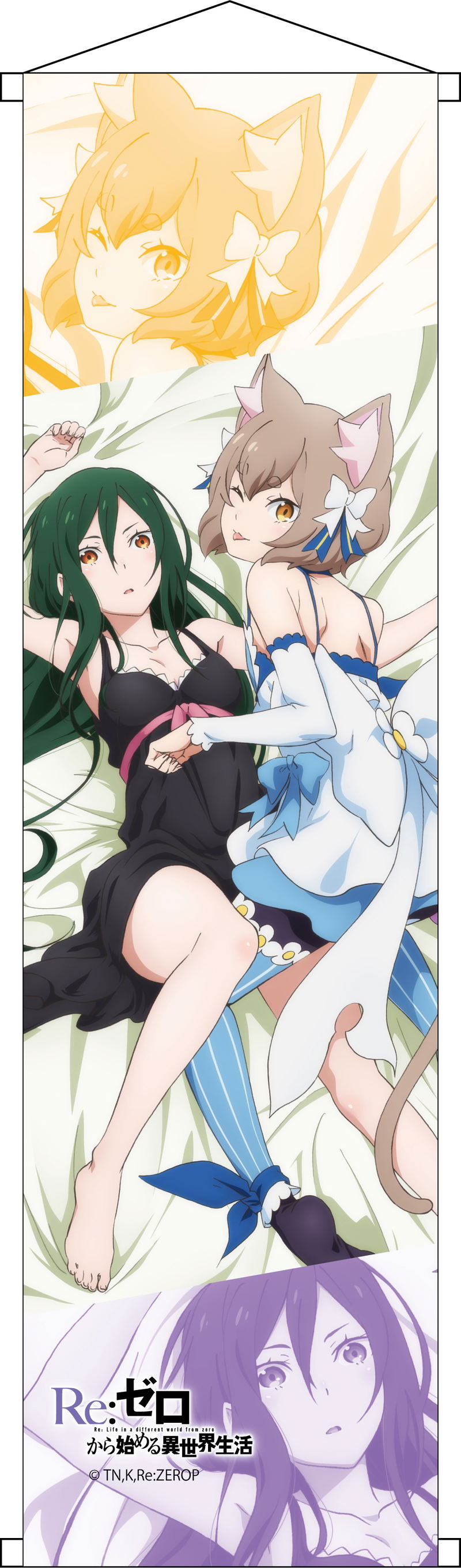 Re:Zero kara Hajimeru Isekai Seikatsu Mini Wall Scroll: Crusch & Ferris