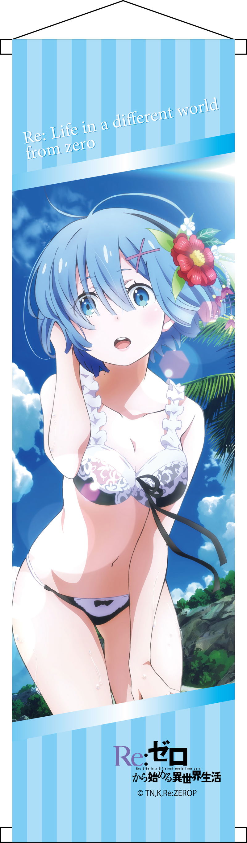 Re:Zero kara Hajimeru Isekai Seikatsu Mini Wall Scroll: Rem image 1