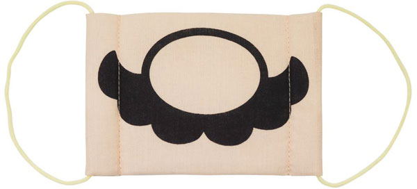 Super Mario MA09 Gauze Mask - Mario image 1