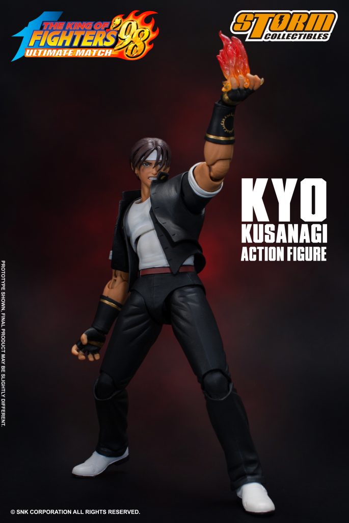 The King of Fighters '98 Ultimate Match Pre-Painted Action Figure: Kyo Kusanagi image 10