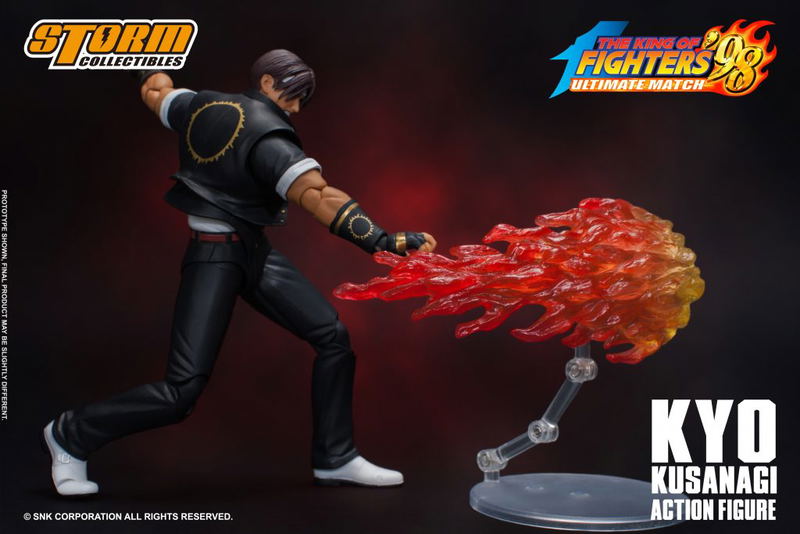 The King of Fighters '98 Ultimate Match Pre-Painted Action Figure: Kyo Kusanagi image 11