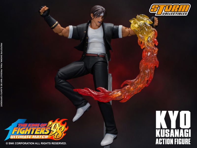 The King of Fighters '98 Ultimate Match Pre-Painted Action Figure: Kyo Kusanagi image 7