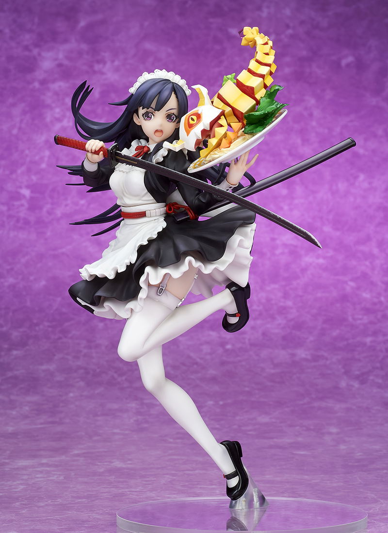 7th Dragon 2020-II 1/7 Scale Pre-Painted Figure: Samurai (Katanako) Maid Style image 4
