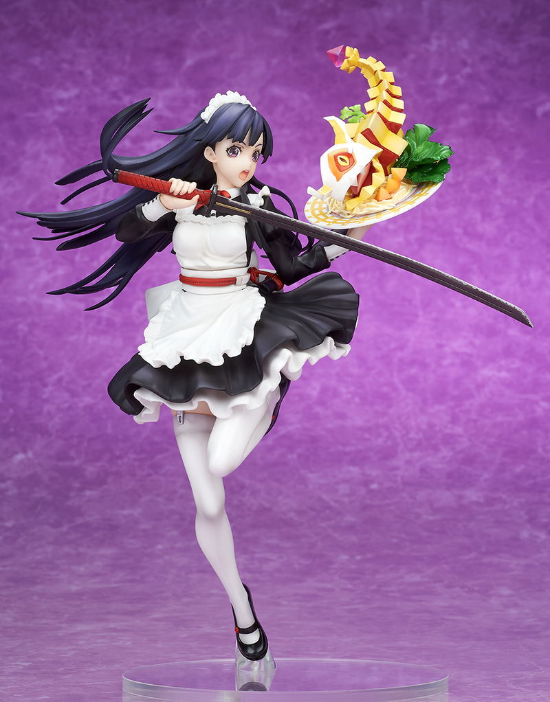 7th Dragon 2020-II 1/7 Scale Pre-Painted Figure: Samurai (Katanako) Maid Style image 5