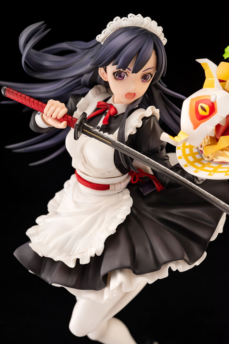 7th Dragon 2020-II 1/7 Scale Pre-Painted Figure: Samurai (Katanako) Maid Style image 14