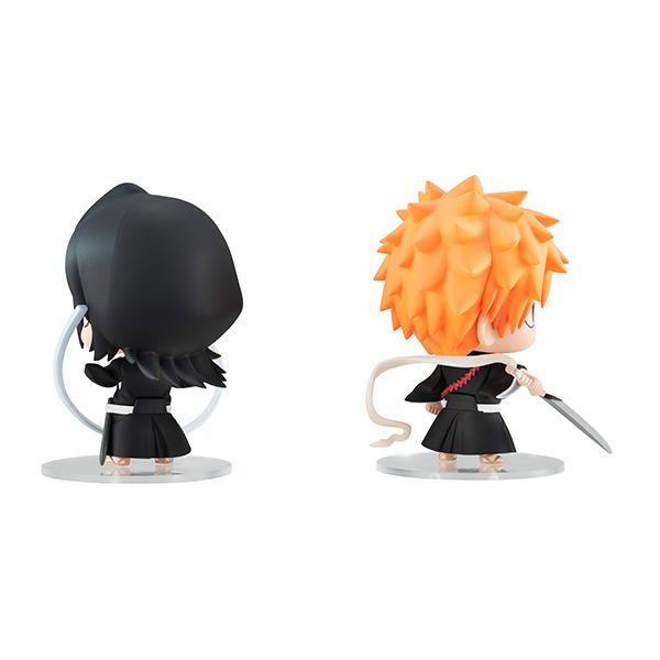 Chimi Mega Buddy Series No. 005 Bleach: Ichigo Kurosaki & Rukia Kuchiki Shinigami Set image 3