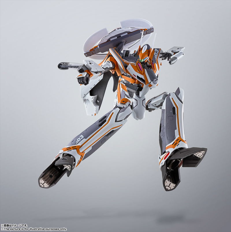 DX Chogokin Macross Delta: VF-31E Siegfried Chuck Mustang Custom image 1