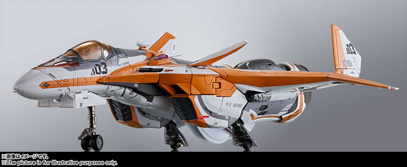 DX Chogokin Macross Delta: VF-31E Siegfried Chuck Mustang Custom image 13
