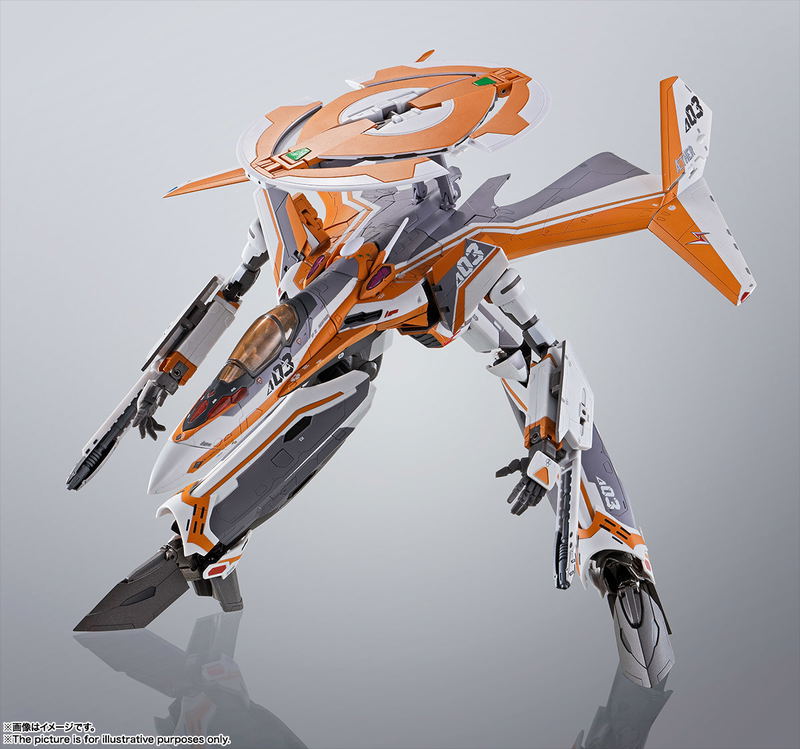 DX Chogokin Macross Delta: VF-31E Siegfried Chuck Mustang Custom image 7