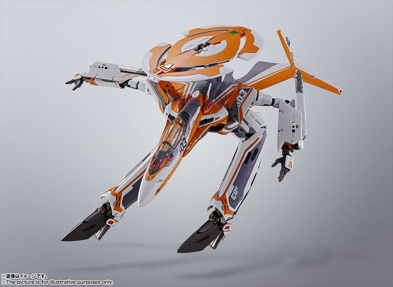 DX Chogokin Macross Delta: VF-31E Siegfried Chuck Mustang Custom image 8