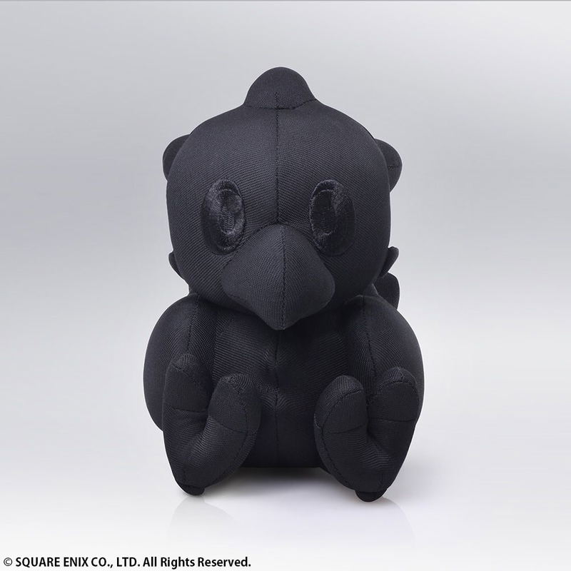 Final Fantasy Autograph Plush: Chocobo Black Ver. image 1