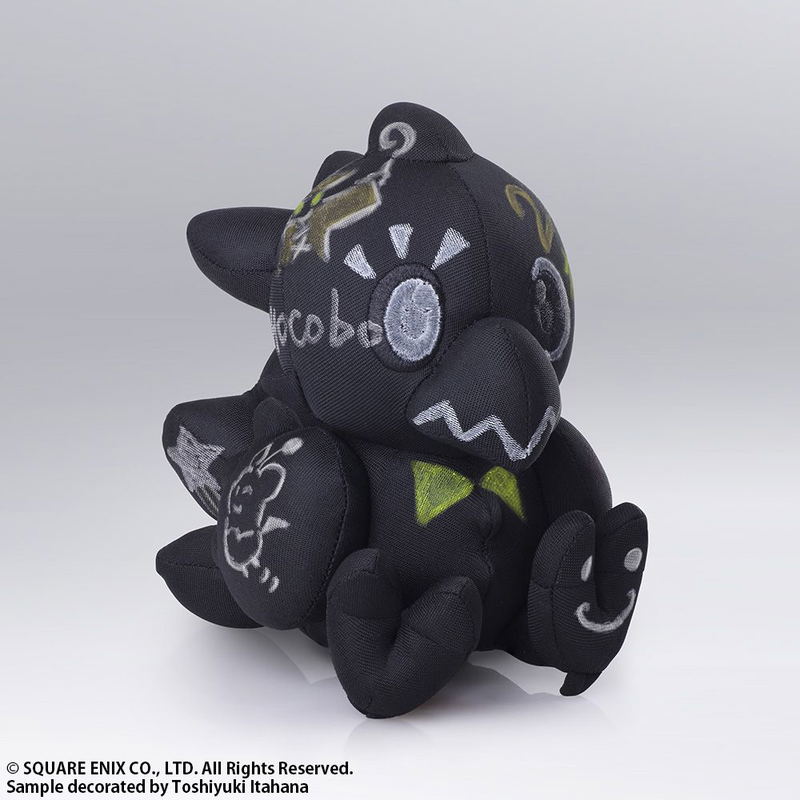 Final Fantasy Autograph Plush: Chocobo Black Ver. image 5