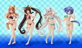 Nekopara 1/12 Scale Pre-Painted Figure: Cinnamon Swimsuit Ver. thumbnail 10