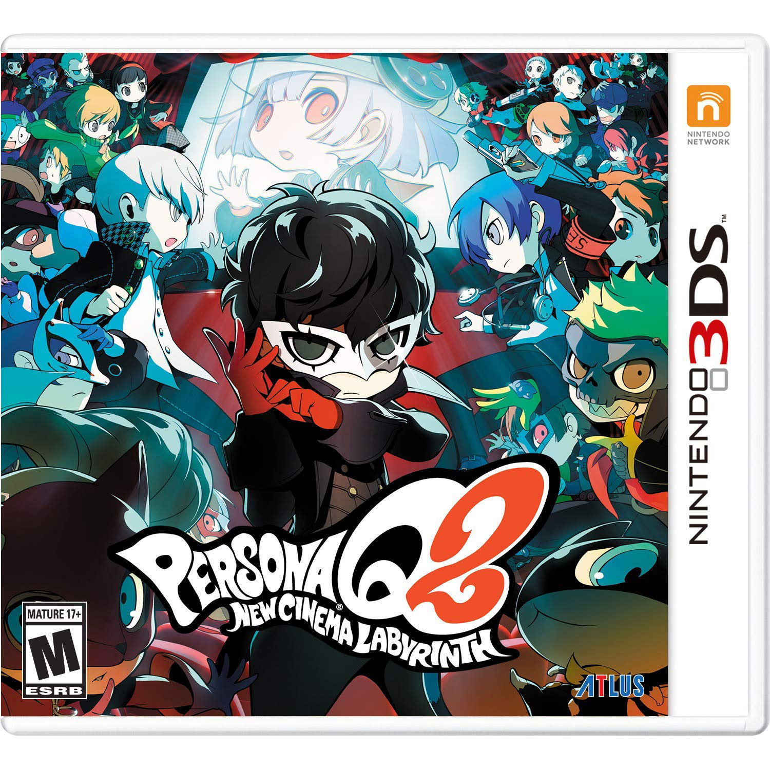 3ds 2024 XL with persona Q2.