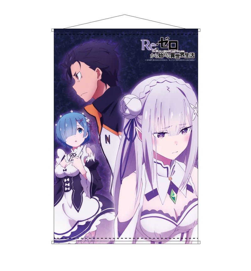 Re:Zero kara Hajimeru Isekai Seikatsu B2 Wall Scroll image 1