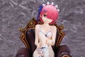 Re:ZERO -Starting Life in Another World- 1/7 Scale Pre-Painted Figure: Ram Lingerie Ver. thumbnail 7