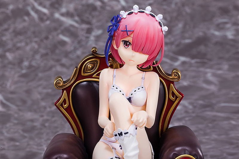 Re:ZERO -Starting Life in Another World- 1/7 Scale Pre-Painted Figure: Ram Lingerie Ver. image 7