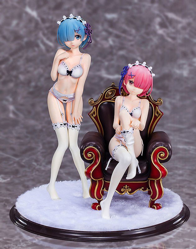 Re:ZERO -Starting Life in Another World- 1/7 Scale Pre-Painted Figure: Ram Lingerie Ver. image 8