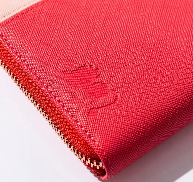 Cardcaptor Sakura - Sakura Kinomoto Model Bicolor Half Wallet Pastel Red image 4