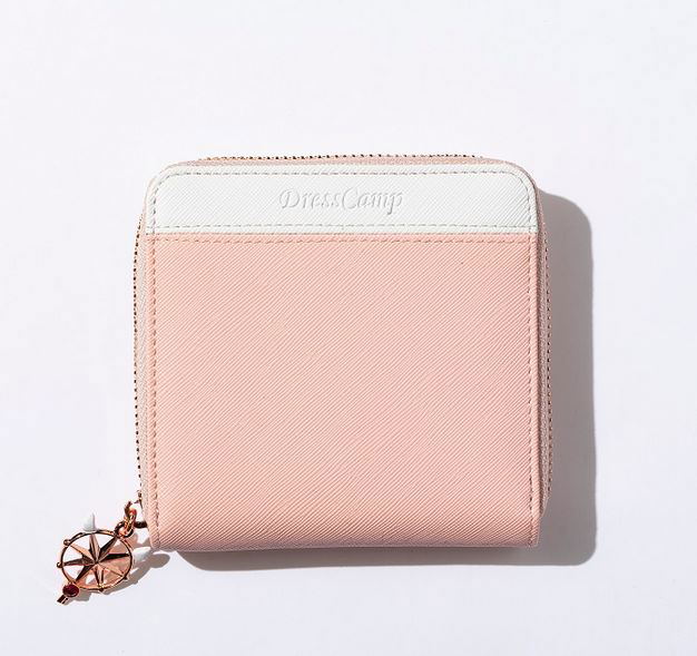 Cardcaptor Sakura - Sakura Kinomoto Model Bicolor Half Wallet Pastel Pink image 1